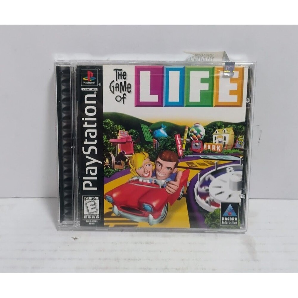 1998 SONY PLAYSTATION 1 PS1 THE GAME OF LIFE CIB COMPLETE IN BOX